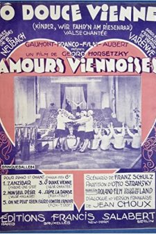 Amours Viennoises (1931) afişi