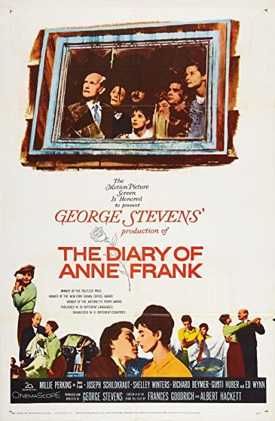 Anne Frank'ın Günlüğü (1959) afişi Anne Frank'ın Günlüğü (1959) afişi