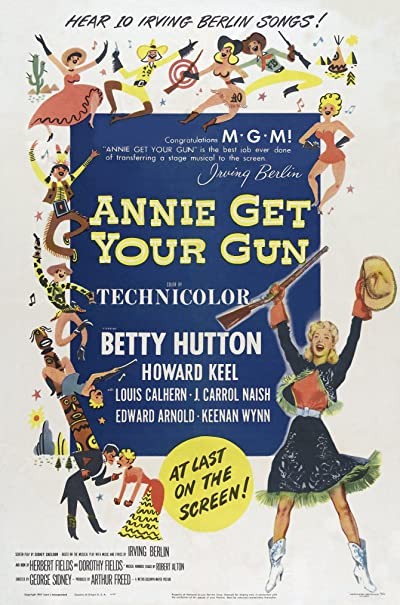 Annie Get Your Gun (1950) afişi Annie Get Your Gun (1950) afişi