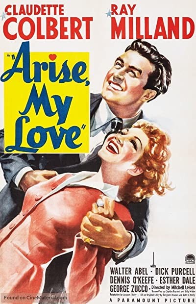 Arise, My Love (1940) afişi Arise, My Love (1940) afişi