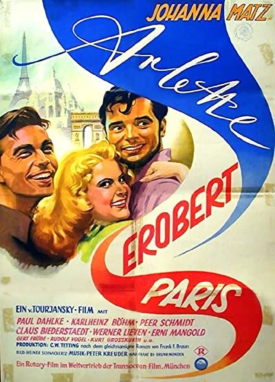 Arlette Erobert Paris (1953) afişi Arlette Erobert Paris (1953) afişi