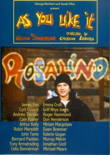 As You Like It (1992) afişi As You Like It (1992) afişi