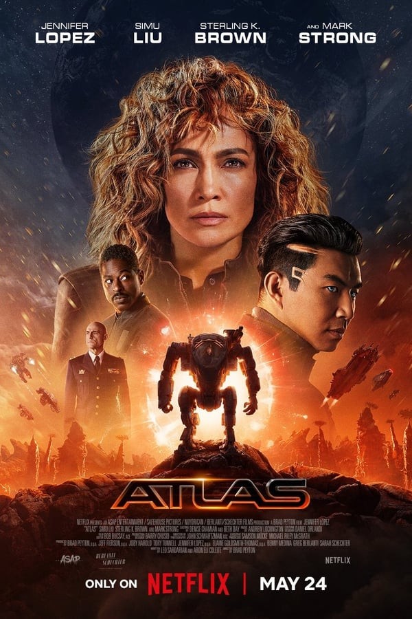 Atlas (2024) afişi Atlas (2024) afişi