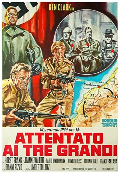 Attentato Ai Tre Grandi (1967) afişi Attentato Ai Tre Grandi (1967) afişi