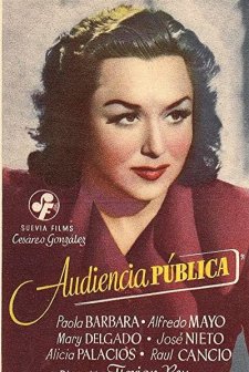 Audiencia Pública (1946) afişi