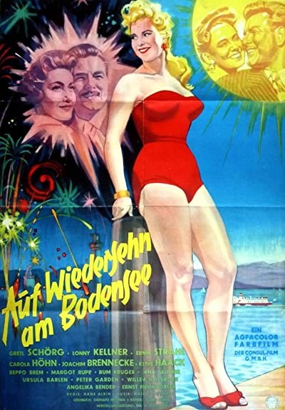 Auf Wiedersehn Am Bodensee (1956) afişi Auf Wiedersehn Am Bodensee (1956) afişi