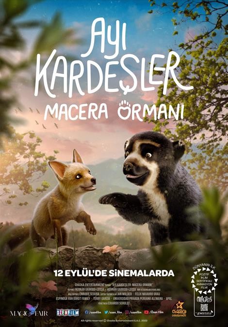 Ayı Kardeşler: Macera Ormanı (2023) afişi