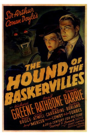 Baskerville Laneti (1959) afişi Baskerville Laneti (1959) afişi