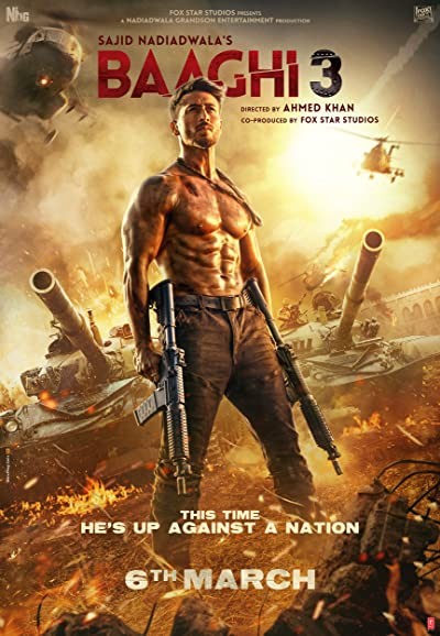 Baaghi 3 (2020) afişi Baaghi 3 (2020) afişi