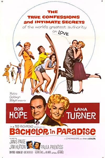 Bachelor in Paradise (1961) afişi Bachelor in Paradise (1961) afişi