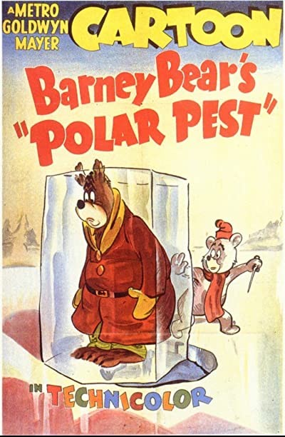 Barney Bear's 'polar Pest' (1944) afişi Barney Bear's 'polar Pest' (1944) afişi