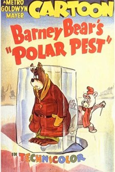 Barney Bear's 'polar Pest' (1944) afişi