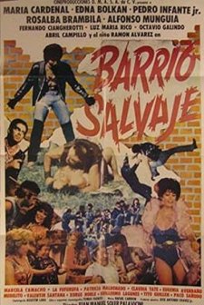 Barrio Salvaje (1985) afişi