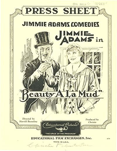 Beauty à La Mud (1926) afişi Beauty à La Mud (1926) afişi