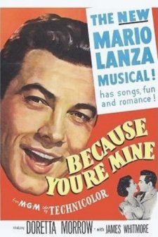 Because You're Mine (1952) afişi