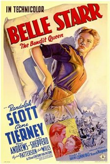 Belle Starr (1941) afişi
