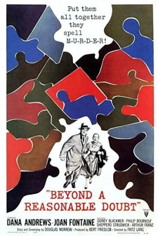 Beyond A Reasonable Doubt (1956) afişi
