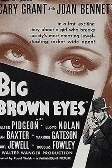 Big Brown Eyes (1936) afişi