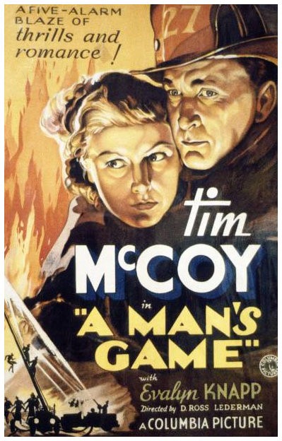 Bir Erkeğin Oyunu (1934) afişi Bir Erkeğin Oyunu (1934) afişi