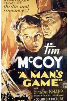 Bir Erkeğin Oyunu (1934) afişi