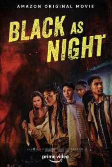 Black as Night (2021) afişi