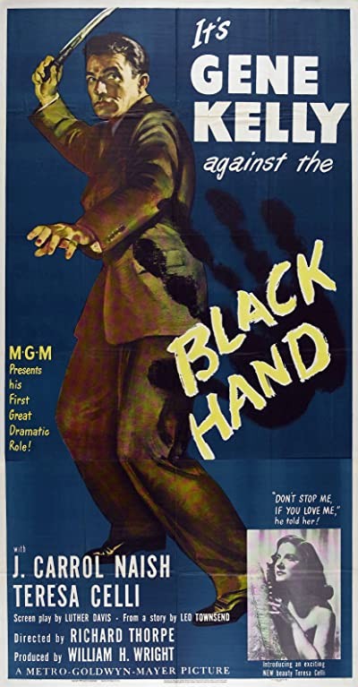 Black Hand (1950) afişi Black Hand (1950) afişi
