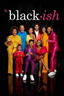Black ish (2014) afişi