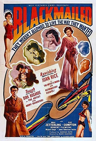 Blackmailed (1951) afişi Blackmailed (1951) afişi