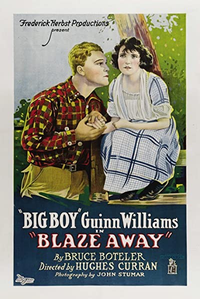 Blaze Away (1922) afişi Blaze Away (1922) afişi
