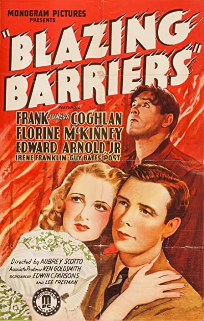 Blazing Barriers (1937) afişi Blazing Barriers (1937) afişi