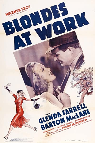 Blondes At Work (1938) afişi Blondes At Work (1938) afişi