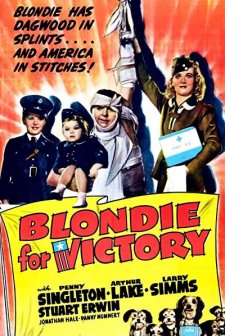 Blondie For Victory (1942) afişi
