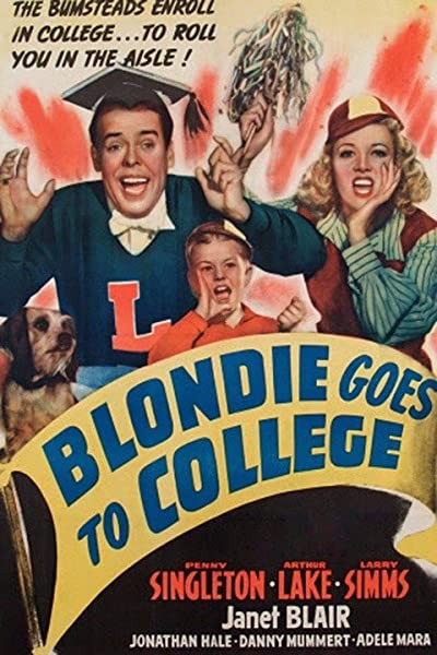 Blondie Goes To College (1942) afişi Blondie Goes To College (1942) afişi
