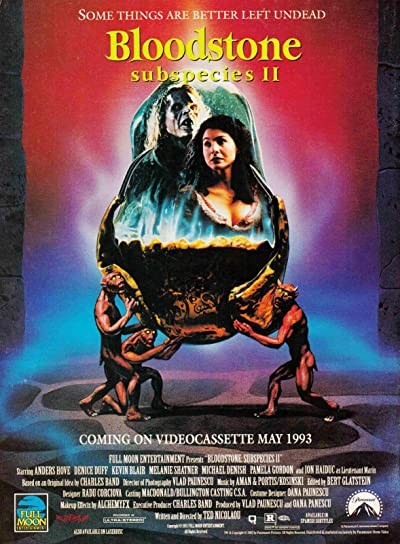 Bloodstone: Subspecies ıı (1993) afişi Bloodstone: Subspecies ıı (1993) afişi