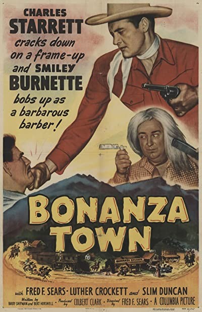 Bonanza Town (1951) afişi Bonanza Town (1951) afişi