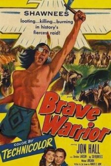 Brave Warrior (1952) afişi