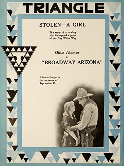 Broadway Arizona (1917) afişi Broadway Arizona (1917) afişi