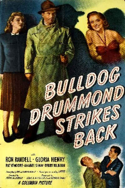 Bulldog Drummond Strikes Back (1947) afişi Bulldog Drummond Strikes Back (1947) afişi