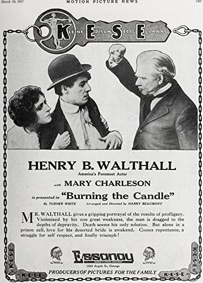 Burning The Candle (1917) afişi Burning The Candle (1917) afişi