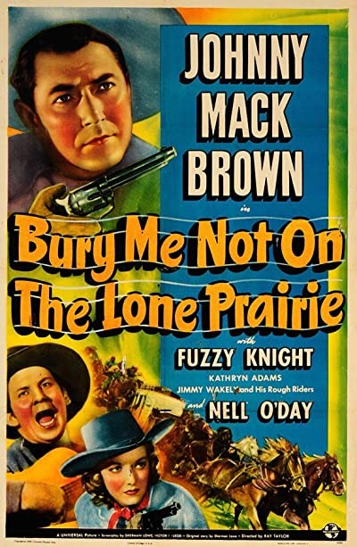 Bury Me Not On The Lone Prairie (1941) afişi Bury Me Not On The Lone Prairie (1941) afişi