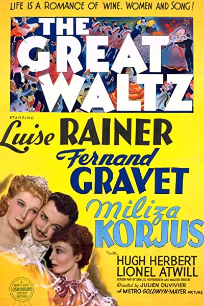 Büyük Waltz (1938) afişi Büyük Waltz (1938) afişi