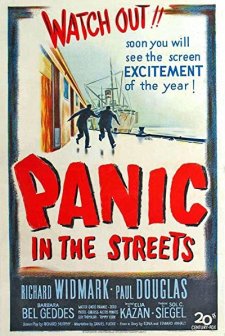 Caddede Panik (1950) afişi