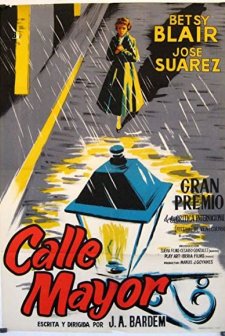 Calle Mayor (1956) afişi