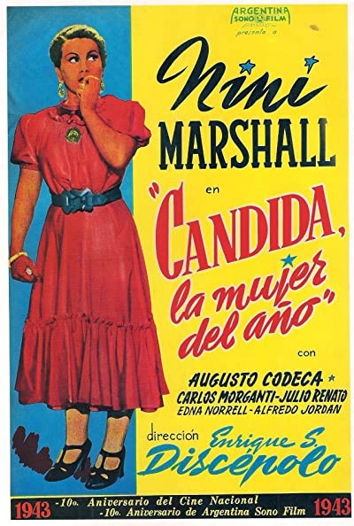 Candida, La Mujer Del Año (1943) afişi Candida, La Mujer Del Año (1943) afişi