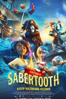 Kaptan Sabertooth: Kayıp Hazinenin Peşinde (2025) afişi