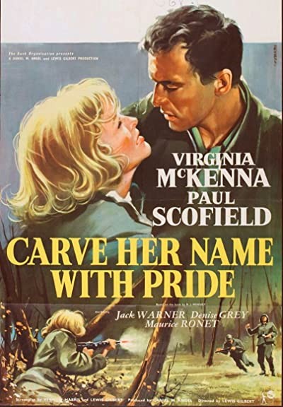 Carve Her Name With Pride (1958) afişi Carve Her Name With Pride (1958) afişi
