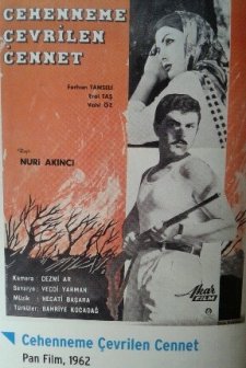 Cehenneme Çevrilen Cennet (1962) afişi