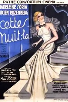 Cette nuit-là (1933) afişi