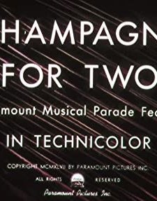 Champagne For Two (1947) afişi
