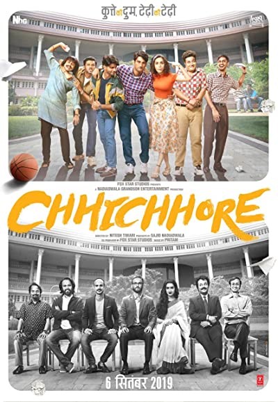 Chhichhore (2019) afişi Chhichhore (2019) afişi